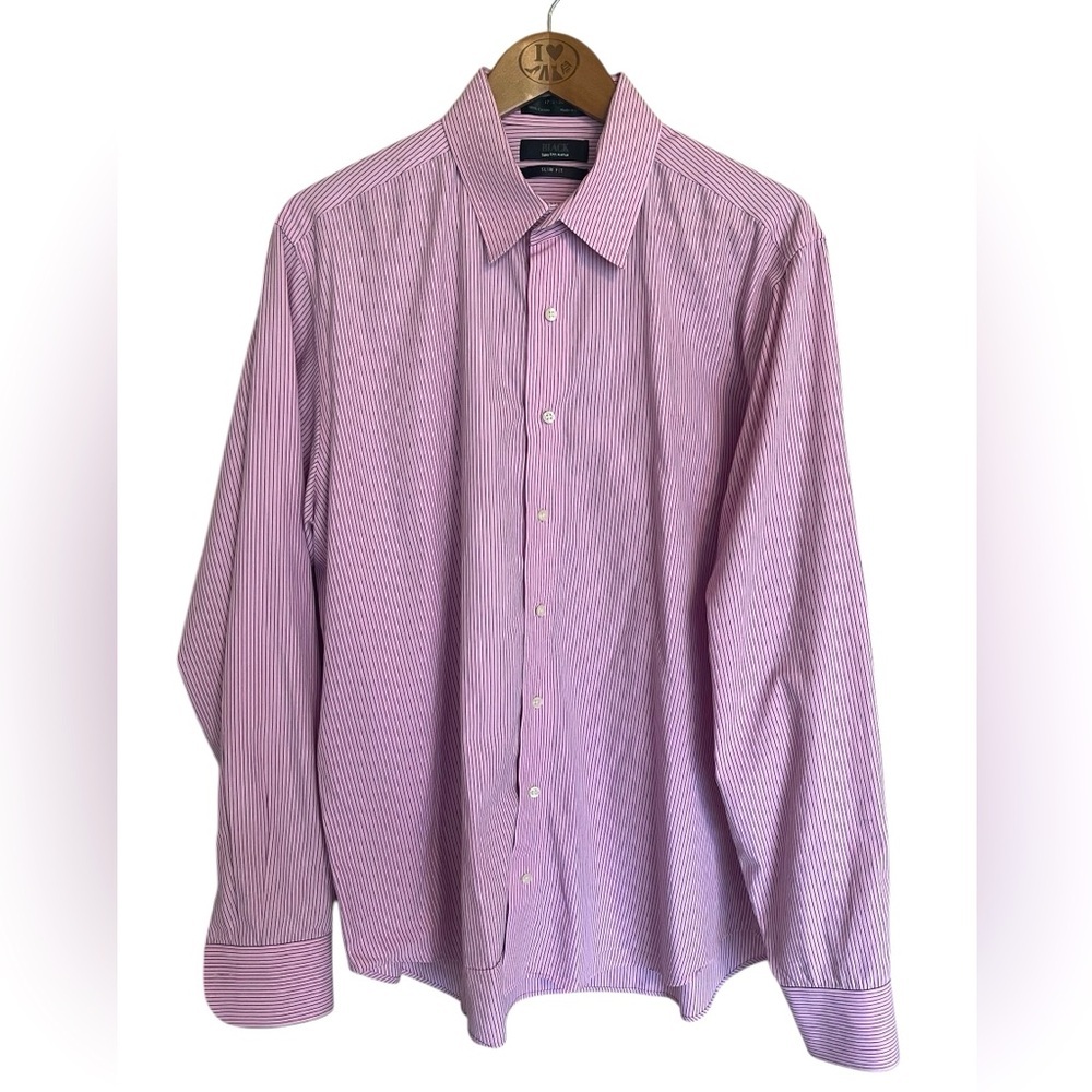 Saks Fifth Avenue Men’s Long Sleeve Button Down Shirt. Size 17 1/2 - 36/37